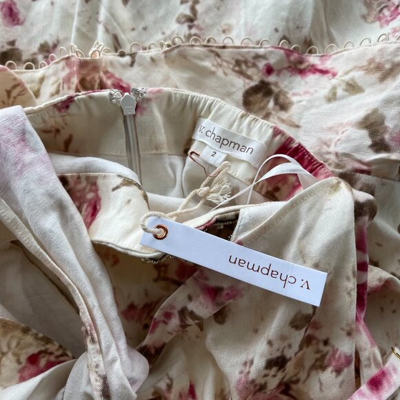 V. Chapman Luna Dress in English Rose XS NWT - Picture 5 of 5